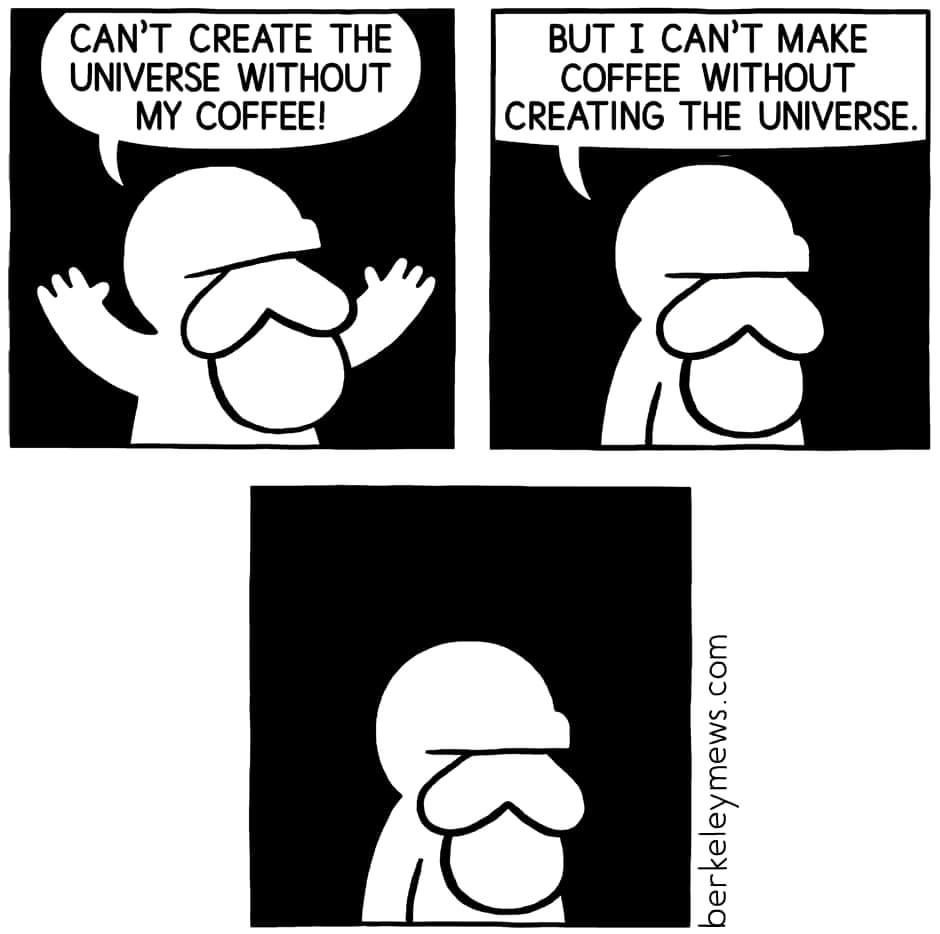 PhilosophyMttrs's tweet photo. Happy Monday.  Have some coffee.  Create a universe. https://t.co/CHD4JhT8Y9