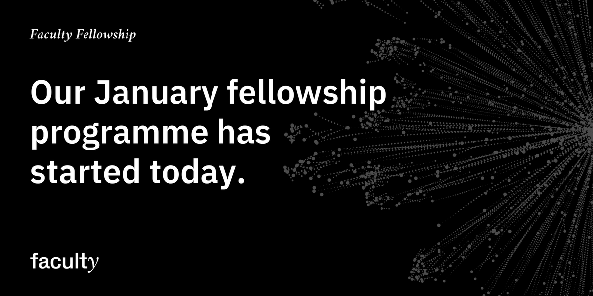 faculty_ai's tweet image. The Faculty Fellowship helps #STEM PhD students transition into #datascience roles. Are you considering a career in data science? We’re still accepting applications for the May 2021 programme. Apply by 15 February: hubs.ly/H0Fmxz10 #datasciencefellowship #AI #STEMjob