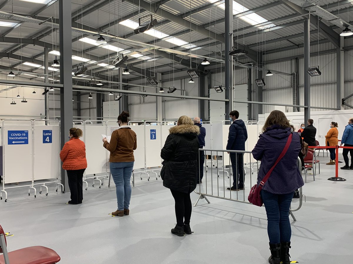 Midlands Partnership University NHS FT (@mpftnhs) on Twitter photo We’re picking up the pace at the first large vaccination centre in <a href="/SoTCityCouncil/">Stoke-on-Trent CC</a> <a href="/StaffordshireCC/">Staffordshire County Council</a> @TWBstaffsstoke. Health and care staff being vaccinated today. Letters are on the way to the next priority groups. We’re picking up the pace at the first large vaccination centre in <a href="/SoTCityCouncil/">Stoke-on-Trent CC</a> <a href="/StaffordshireCC/">Staffordshire County Council</a> @TWBstaffsstoke. Health and care staff being vaccinated today. Letters are on the way to the next priority groups.