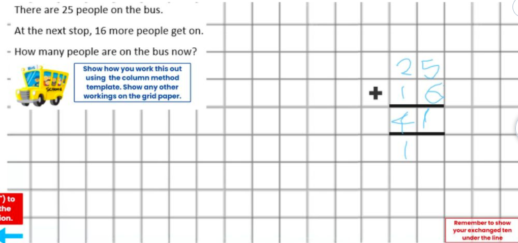 BhaYear2's tweet photo. Once literacy is complete, its time for some #maths. We have #discoveredwhatspossible with our column addition. See for yourself our #remarkablelearning. @AETAcademies @BHA_TQ #virtuallearning https://t.co/YXS5YWWLJx