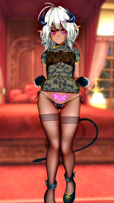 うちの小悪魔系褐色サキュバスのアカーシャちゃんをいっぱいすこれ #COM3D2 