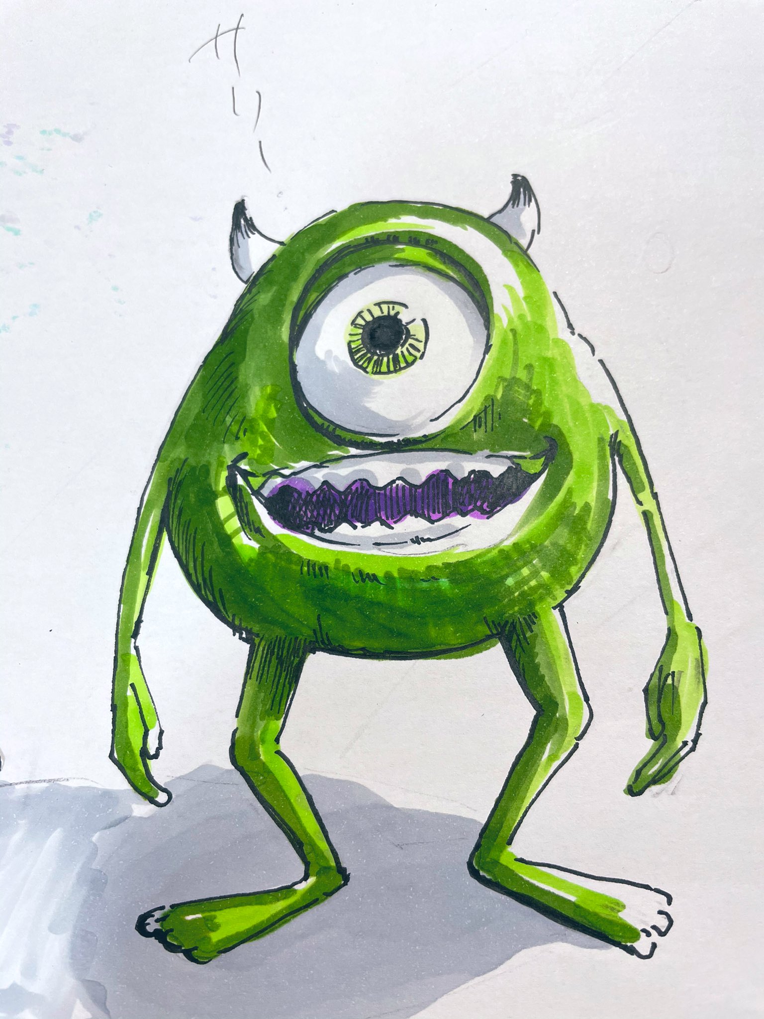 Twitter 上的 芦沢ムネト イラスト配信 モンスターズインクのマイクとか描きました T Co 0vkraht3bf Twitter Twitter 上的 芦沢ムネト イラスト配信 モンスターズインクのマイクとか描きました T Co 0vkraht3bf Twitter