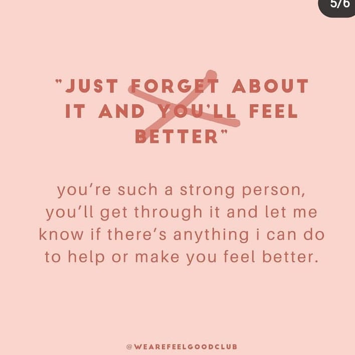 We love this post from @wearefeelgoodclub.

Top tips on what to say to those who are struggling.

#covid_19 #youthwork #trafford #stayconnected #support#positivity #helpful #stress #comfort