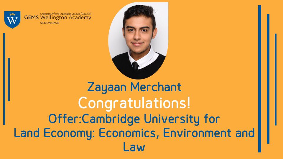 GEMS Wellington DSO tweet media