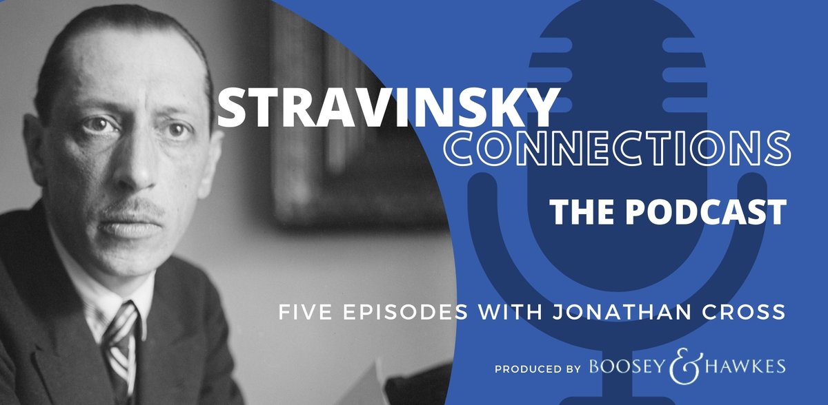 Boosey & Hawkes (@boosey) on Twitter photo Announcing the Stravinsky Connections Podcast in honour of the 50th anniversary of the death of Stravinsky. The 5 weekly episodes, commencing this Friday, are hosted by <a href="/jonathancross/">JonathanCross</a>, who invites listeners to explore this colossus of modern creativity.
boosey-news.com/p/2kd7-3dd/str… Announcing the Stravinsky Connections Podcast in honour of the 50th anniversary of the death of Stravinsky. The 5 weekly episodes, commencing this Friday, are hosted by <a href="/jonathancross/">JonathanCross</a>, who invites listeners to explore this colossus of modern creativity.
boosey-news.com/p/2kd7-3dd/str…