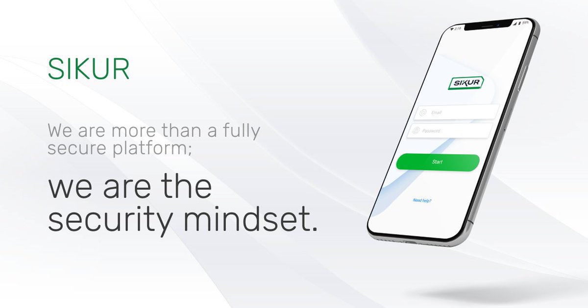 sikur's tweet image. SIKUR today is the security mindset. It is a new way of thinking about security. We are a platform that delivers end-to-end, reliable, and trustworthy protection. We are the security that your communication needs.

sikur.com

#securitycommunication #cybersecurity
