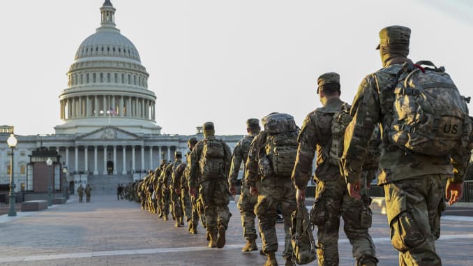Thank you National Guard and all service members! #LU10IBEW #WORKSAFE