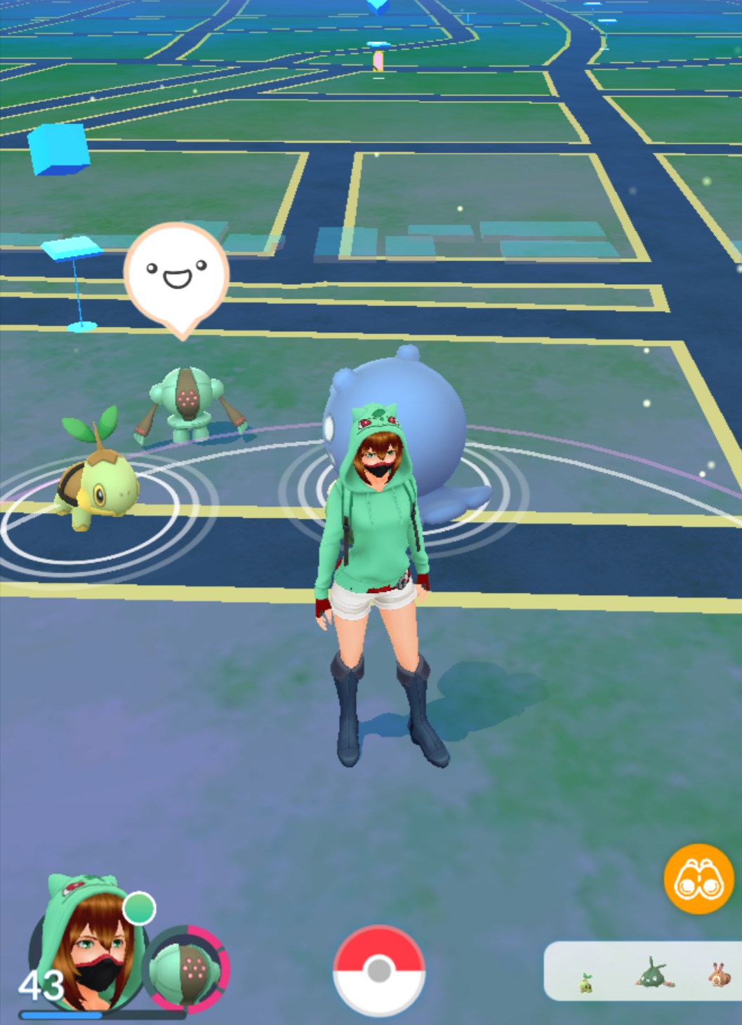 ダネ ポケモンgo また相棒がちっさくなるバグおきた レジスチルがナエトルより小さい しかも一歩も動かず遠くから見つめるスタイル まぁゴキゲンそうやから良しとする ポケモンgo T Co 24yjb7a3fy Twitter