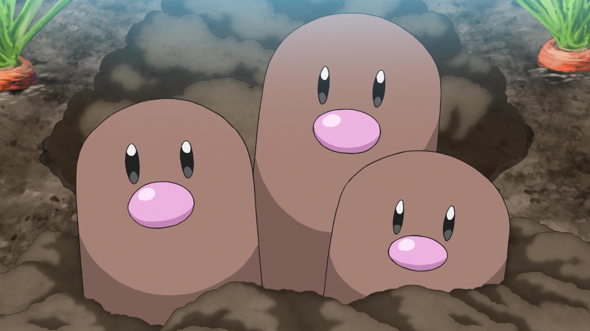 アニメ ポケットモンスター 公式 Sur Twitter アニポケ 豆知識 農業に役立つポケモン ディグダ や ダグトリオ が通ったあとの大地は 程よく耕されて最高の畑になります エンドウファームでは ビリリダマ は雑草取りで活躍 ゴローニャ の脱皮した殻は
