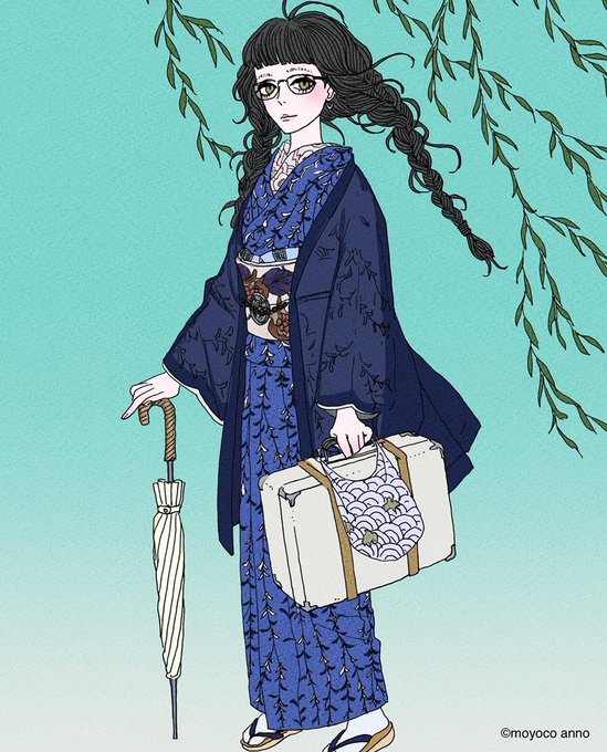 「kimono」 illustration images(Popular))