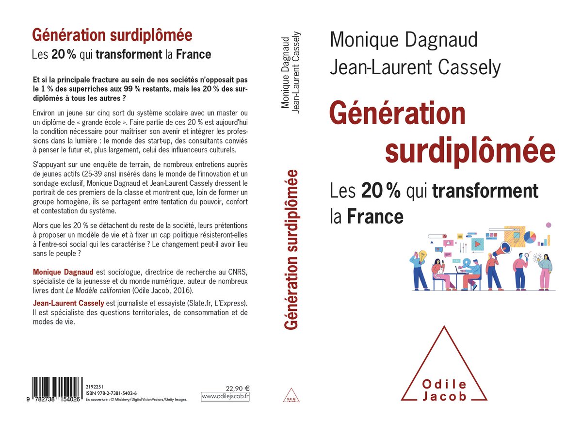 jlcassely's tweet photo. Ni «1%», ni «classes moyennes» ! 
Avec Monique Dagnaud, nous consacrons une enquête aux 20% de Superdiplômés: parcours et modes de vie, rapport à la réussite, lieux de résidence, vision politique... comment le clivage éducatif et culturel change la société https://t.co/1yOoI4v8dm https://t.co/Z34qyt4FBi