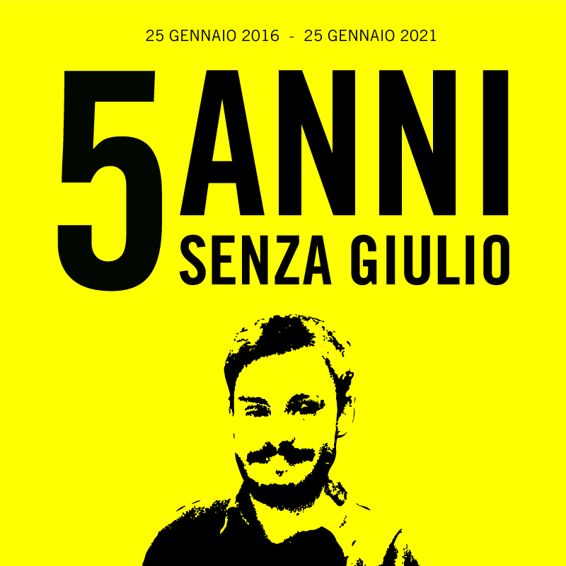 amnestyitalia's tweet photo. Oggi #25gennaio è il quinto anniversario della scomparsa di Giulio Regeni. Unisciti all'iniziativa di @GiulioSiamoNoi: posta una foto con sfondo giallo per chiedere verità e giustizia per Giulio! #StopAccordiconchitortura #VeritaegiustiziaperGiulioRegeni #RichiamoAmbasciatori https://t.co/nJkd1OJ2Mf