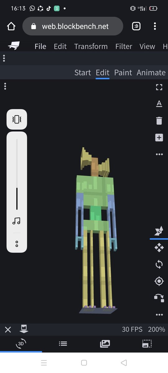 AddonsMr's tweet image. My model siren head first time