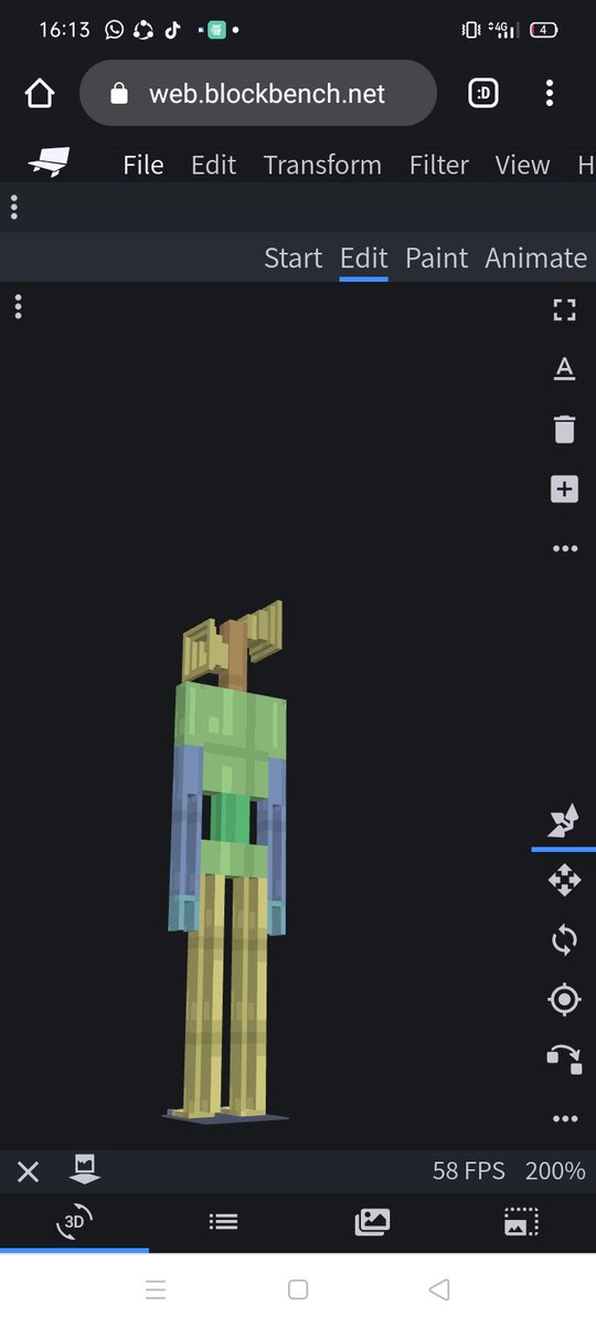 AddonsMr's tweet image. My model siren head first time