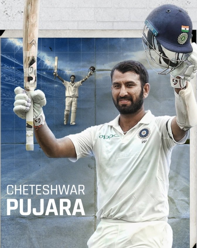 Happy birthday the wall of modern cricket,Cheteshwar Pujara.Many many happy returns of the day 