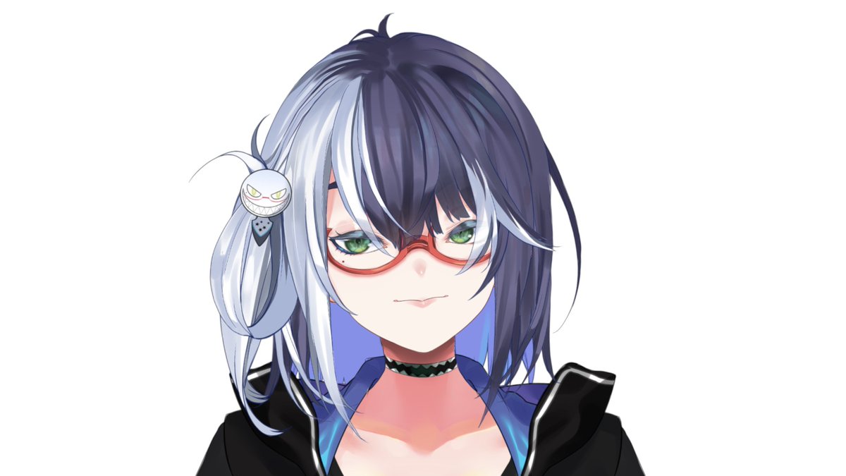 半目 音駒サリナ １件納品のイラスト