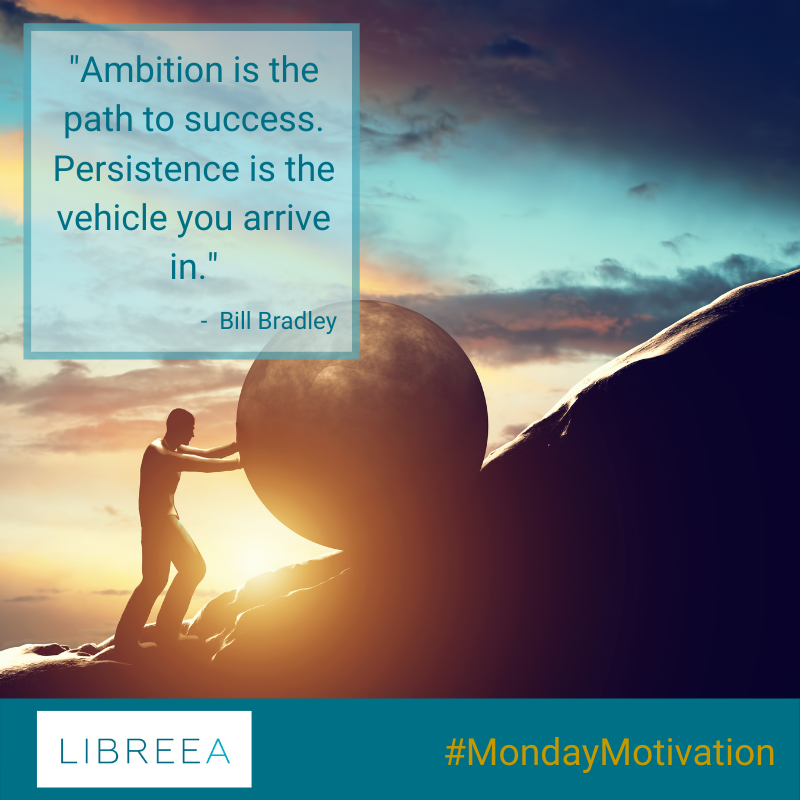 Keep going. Persistence is everything.

#MondayMotivation