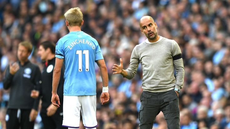 1. ZinchenkoIn August 2020, the wife of the footballer, Alexander Zinchenko, Vlada Shcheglova,  criticized the head coach of the citizens, Guardiola, for his tactics in the Champions League match against Lyon."Experimenting with tactics in such a match is a complete mess-