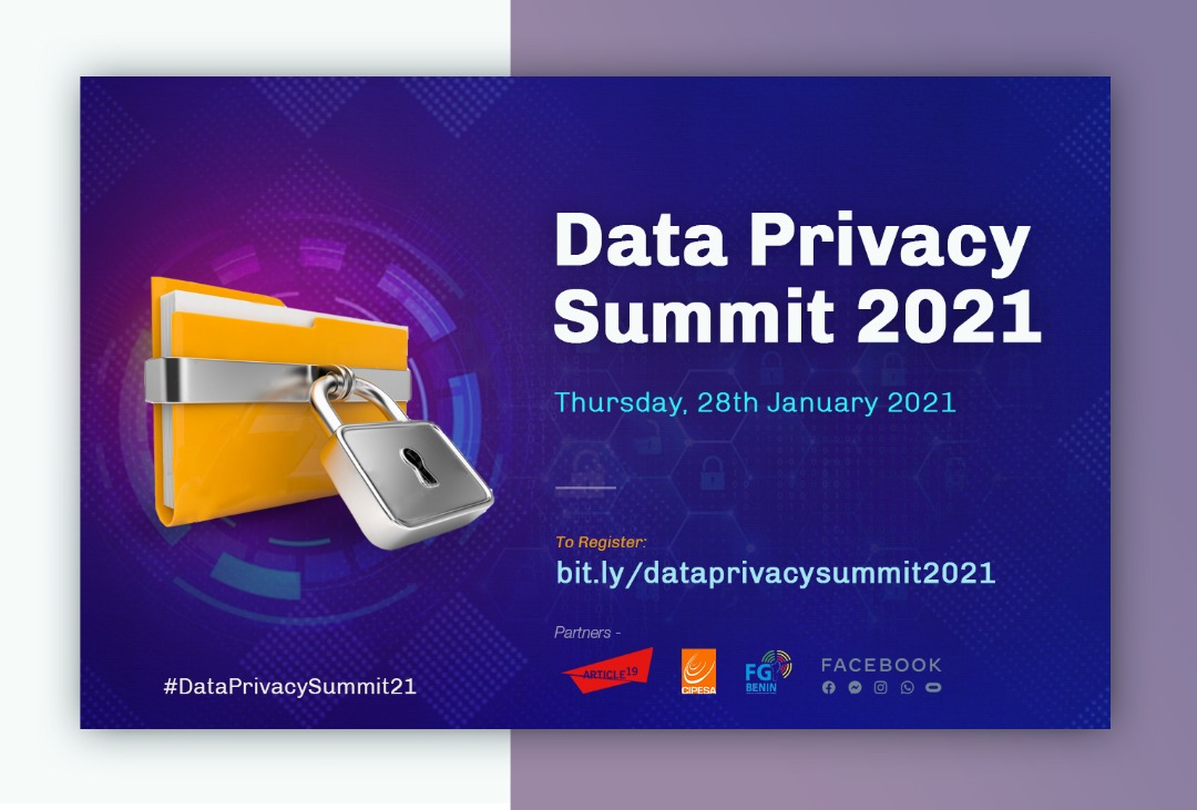 cipesaug's tweet photo. 📢📢Coming up this Thursday!!! #DataPrivacySummit2021
See the stellar lineup of speakers who will be at the summit 👉🏾 https://t.co/r4bqQsts7W
Join the community of #InternetFreedomAfrica actors in shaping #dataprivacy practices in Africa!
See YOU there! https://t.co/JjYbLogZhJ