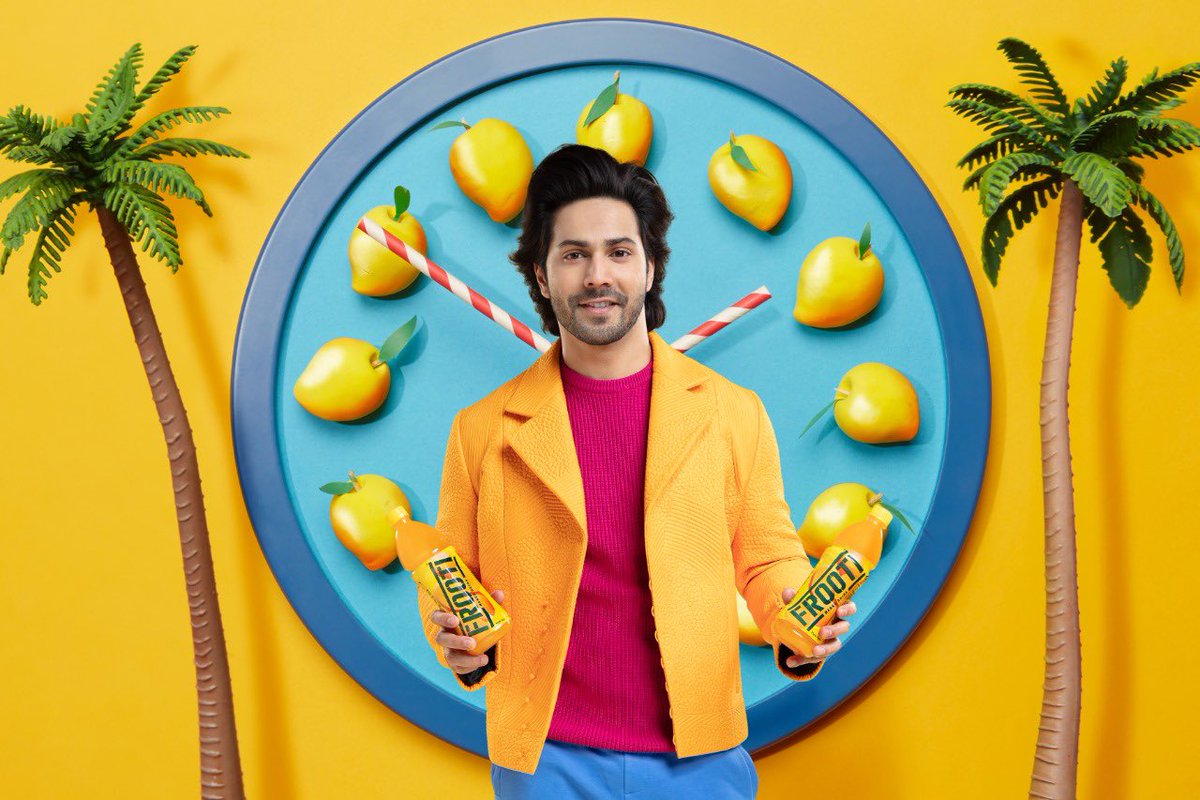 Here’s to the love and laughter and the happily ever after. Congratulations @Varun_dvn for entering into a new stage of your Frooti Life#livethefrootilife #Congratulations #happy #love #official