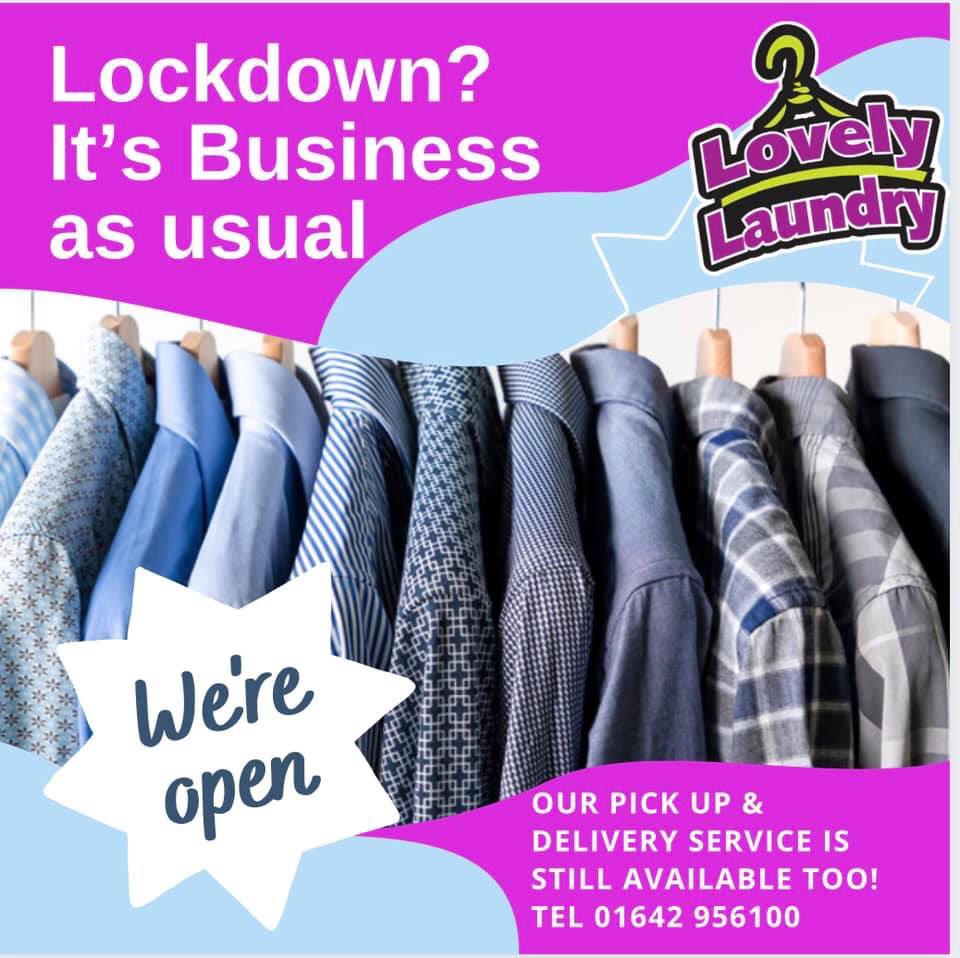 As an essential service, we are open as usual Monday to Saturday and our delivery service is available if you’d prefer to stay home. T: 01642 956100