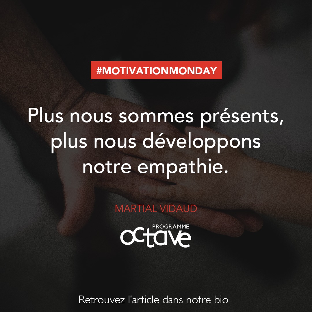 ProgrammeOCTAVE's tweet image. ✨#MotivationMonday : Vivre pleinement le moment présent, c’est ce qui nous permet de devenir plus attentifs et sensibles aux personnes et émotions qui nous entourent.

(Re)découvrez l’article de Martial Vidaud via ce lien ! bit.ly/3qdWBxV 

#ProgrammeOctave #bienêtre