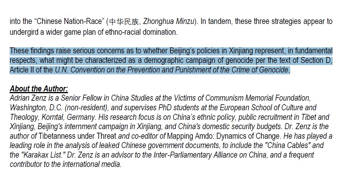 S3.2: The final paragraph asserts genocide under UN definitions, which is not discussed in the body of the article. It also doesn't discuss the issue of intent, which is a required element in the UN definition of genocide.