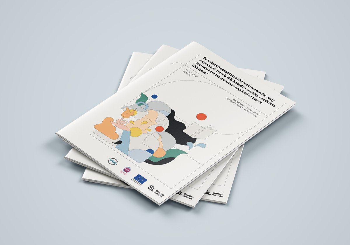 CBSSsecretariat's tweet photo. This #SustainableWorkingLife policy brief looks into early retirement due to poor health, working conditions &amp; how to tackle this issue. Read it now! ➡️ https://t.co/25PFHe2kad

Read the series ➡️ https://t.co/FbvolWTDdE
Policy briefs in your inbox ➡️ https://t.co/aTX3AXmTlv https://t.co/RQMXEMhVpO