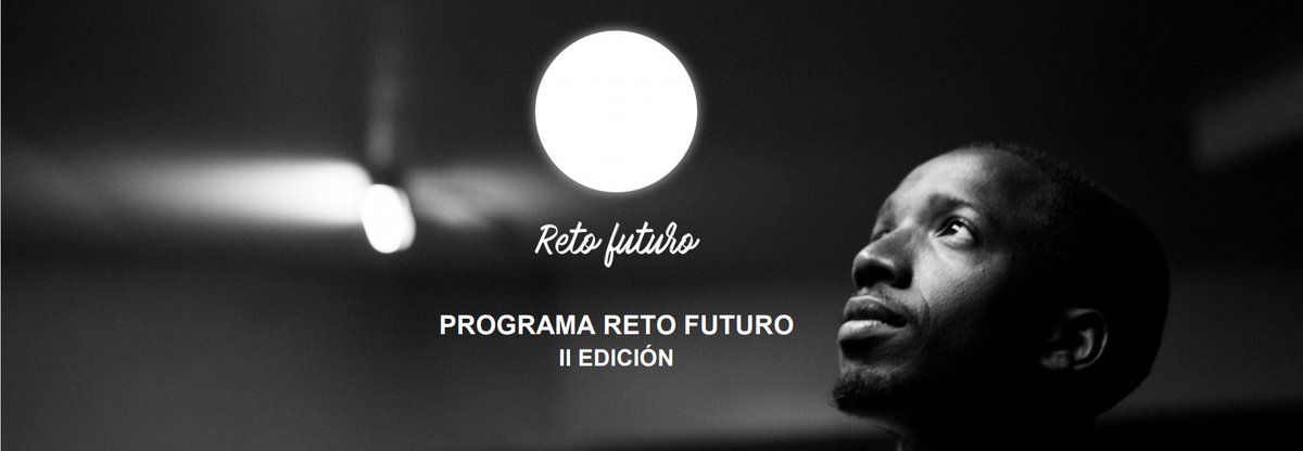 Abrimos convocatoria de la II edición #Retofuturo, programa de transformación social dirigido a jóvenes de 16-21 años de entornos vulnerables para participar en la creación de un mundo mejor. Inscripciones abiertas hasta 07/02 <a href="/imaginecc/">cc Imagine</a> <a href="/fundacionexit/">Fundación Exit</a> 
👉retofuturo.com