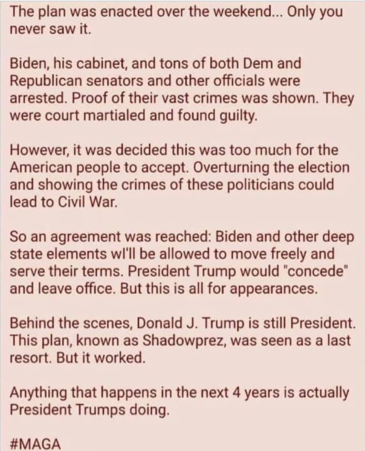 CryptoNinjaco's tweet photo. Apparently, a lot happened this weekend. #Shadowprez https://t.co/HV1Vt5qKGV