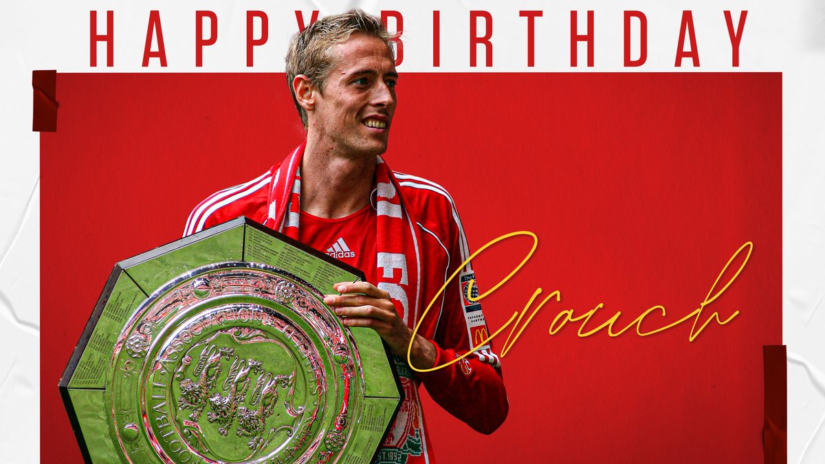 LFC's tweet photo. Plenty of big goals, acrobatic efforts, THAT perfect hat-trick and much more 🤩

Happy birthday, @petercrouch! 🎉 https://t.co/Mt6dJ3NvvU