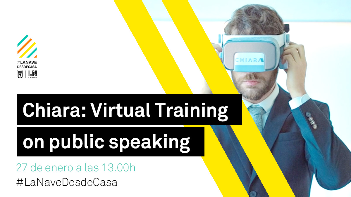 LaNaveMadrid's tweet image. La herramienta de coach virtual @BeChiaraVR analiza tu forma de hablar en público y te proporciona un entrenamiento personalizado para que mejores allí donde más lo necesitas.

Si te interesa, ¡no te pierdas su demo en La Nave! bit.ly/DemoChiaraLN

#SemanaEdTechLN