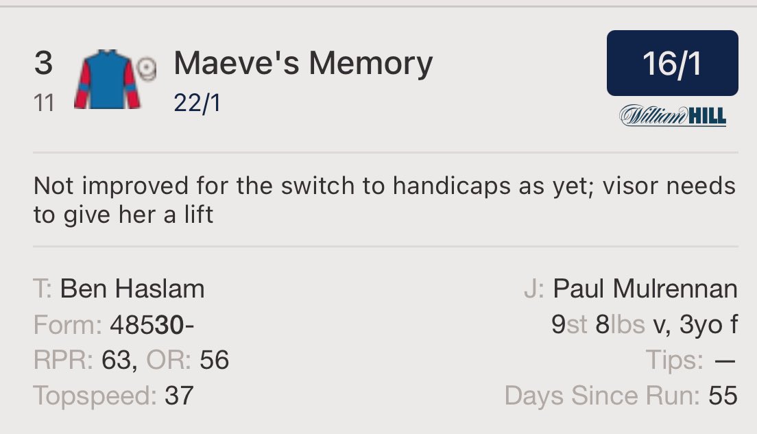 PMulrennan's tweet photo. 2 rides 🏇today @ChelmsfordCRC #Canimar runs at 1.40pm for Seamus Durack and #MeavesMemory runs at 3.10pm for @BenHaslamRacing best of luck 🤞 to connections today 🍀🍀🏇🏇🐴🐴🐴 https://t.co/29jiETFMjk