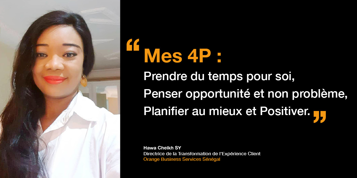 Orange Business Services Senegal Notre Directrice De La Transformation Et De L Experience Client Mme Awa Cheikh Sy Nous Partage Sa Citation Pour Demarrer Une Bonne Semaine De Travail Bonne Semaine