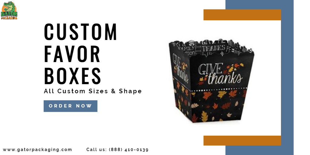 GatorPackaging's tweet image. Use our Custom Favor Boxes for special occasions like weddings, birthdays.

Order Now: bit.ly/3iJ6qkZ
For Custom Quote: bit.ly/3idR5J7
Call: (888) 410-0139
Email: hello@gatorpackaging.com
#gatorpackaging #favourboxes #customboxes #Californians #custompackging