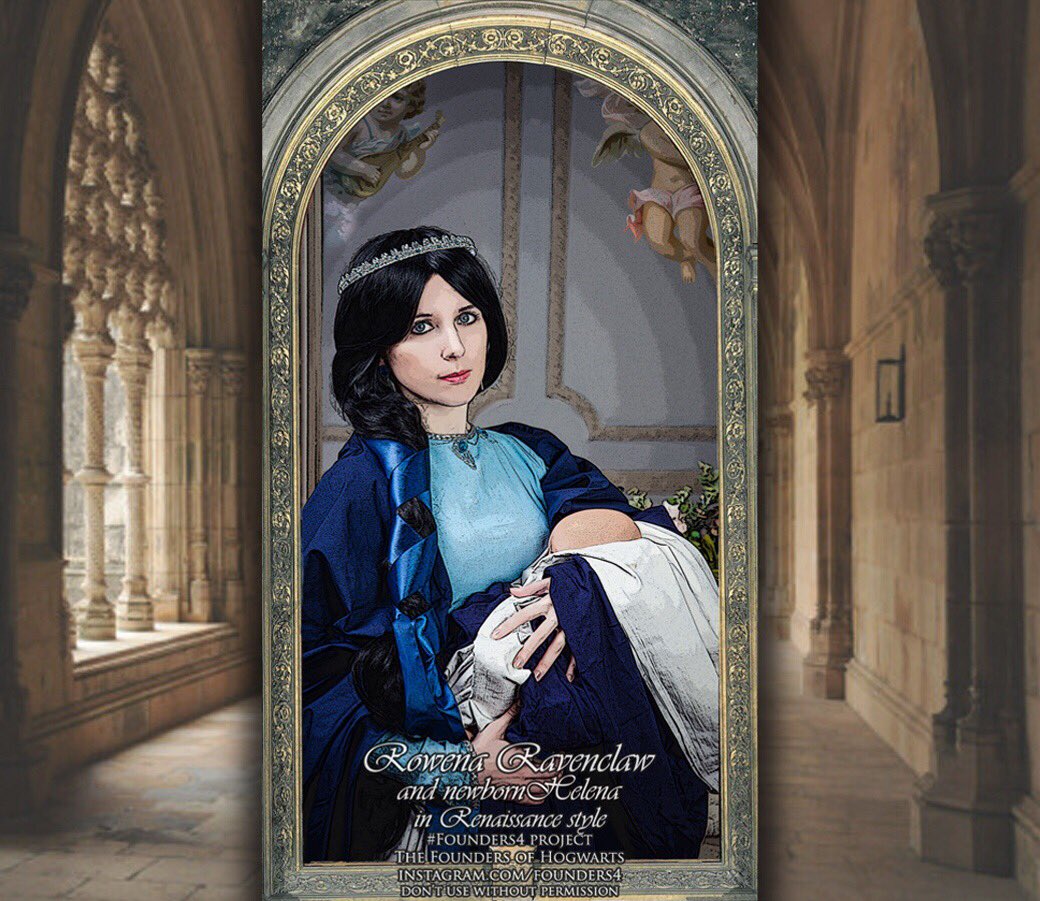 Lady Rowena Ravenclaw (Eliza Mirabelle) on X: Young Rowena