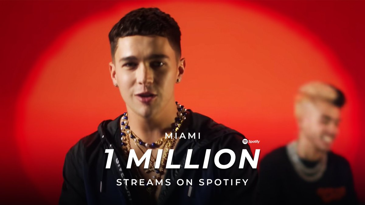 ChartMahone's tweet image. .@AustinMahone “Miami” has now over 1 million streams on Spotify.