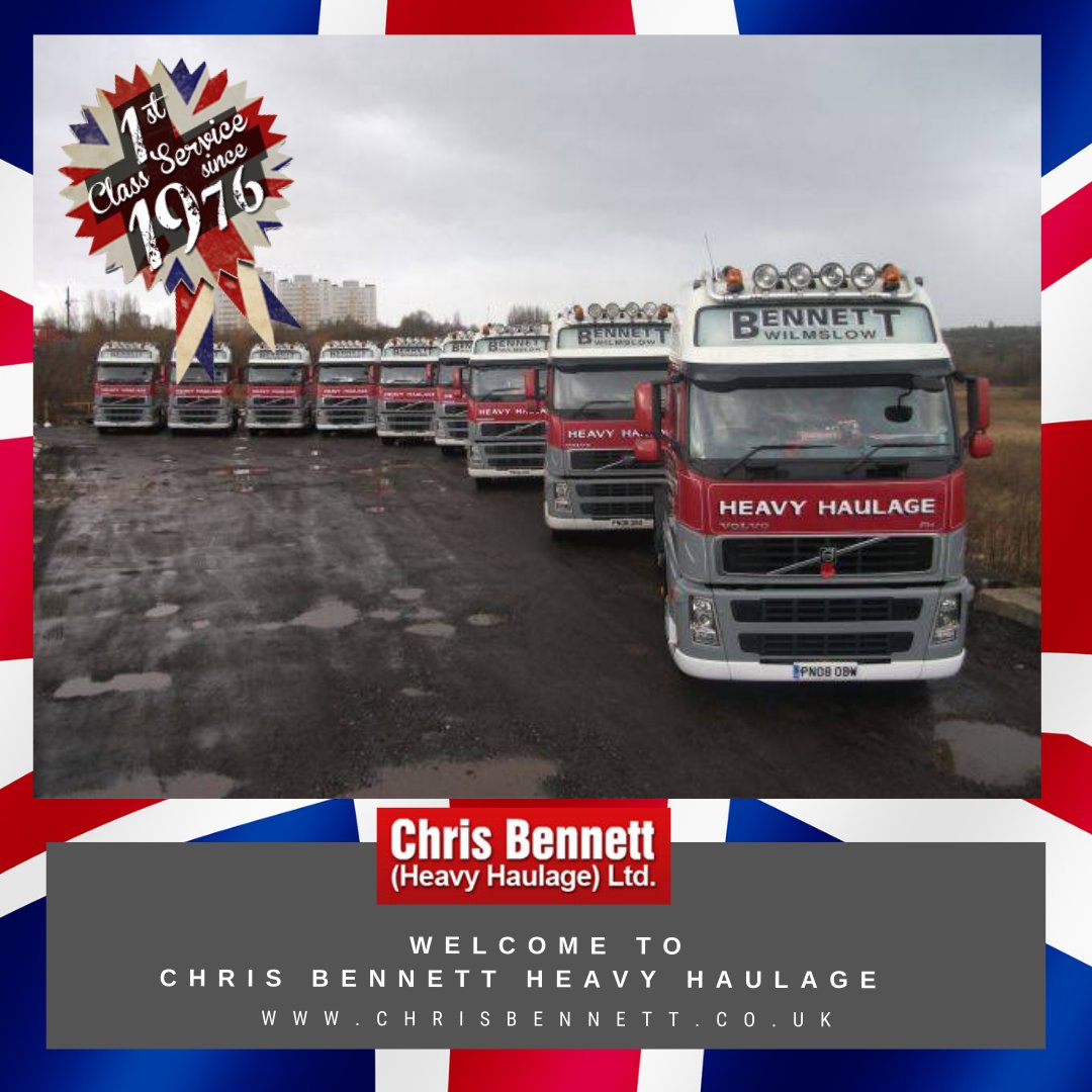 Chris_Bennett76's tweet photo. Chris Bennett (Heavy Haulage) Ltd are specialists in general and heavy haulage.
Established in 1976 as an owner driver operator with a Ford “D” Series Truck the haulage firm has grown and developed over the years and now operates a modern mixed fleet of over 35 vehicles. https://t.co/JT2MUbi7vI