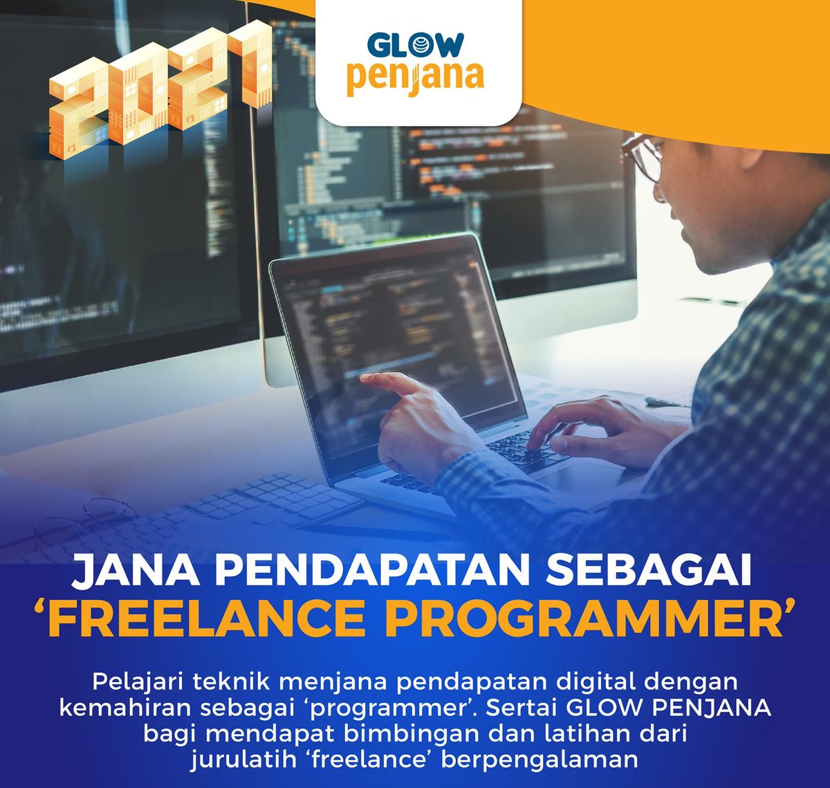 Contoh kerja freelance dalam platform:1. Websites, IT & Software2. Writing & Content3. Design, Media & Architecture4. Data Entry & Admin5. Sales & Marketing6. Translation & Languages