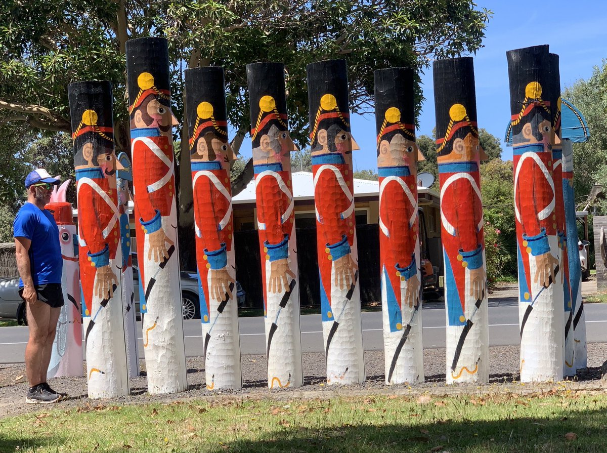 Bumped into these guys on my run. Very regimental. I didn’t always conform   #running  #shenanigans
