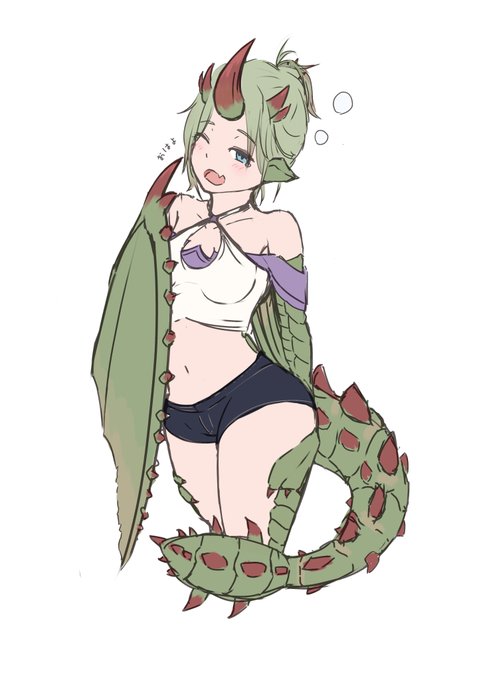 エスピナスを急に思い出したのでモンハン擬人化落書き!大好きなモンスターでした…

ちなみにこの後キレます 