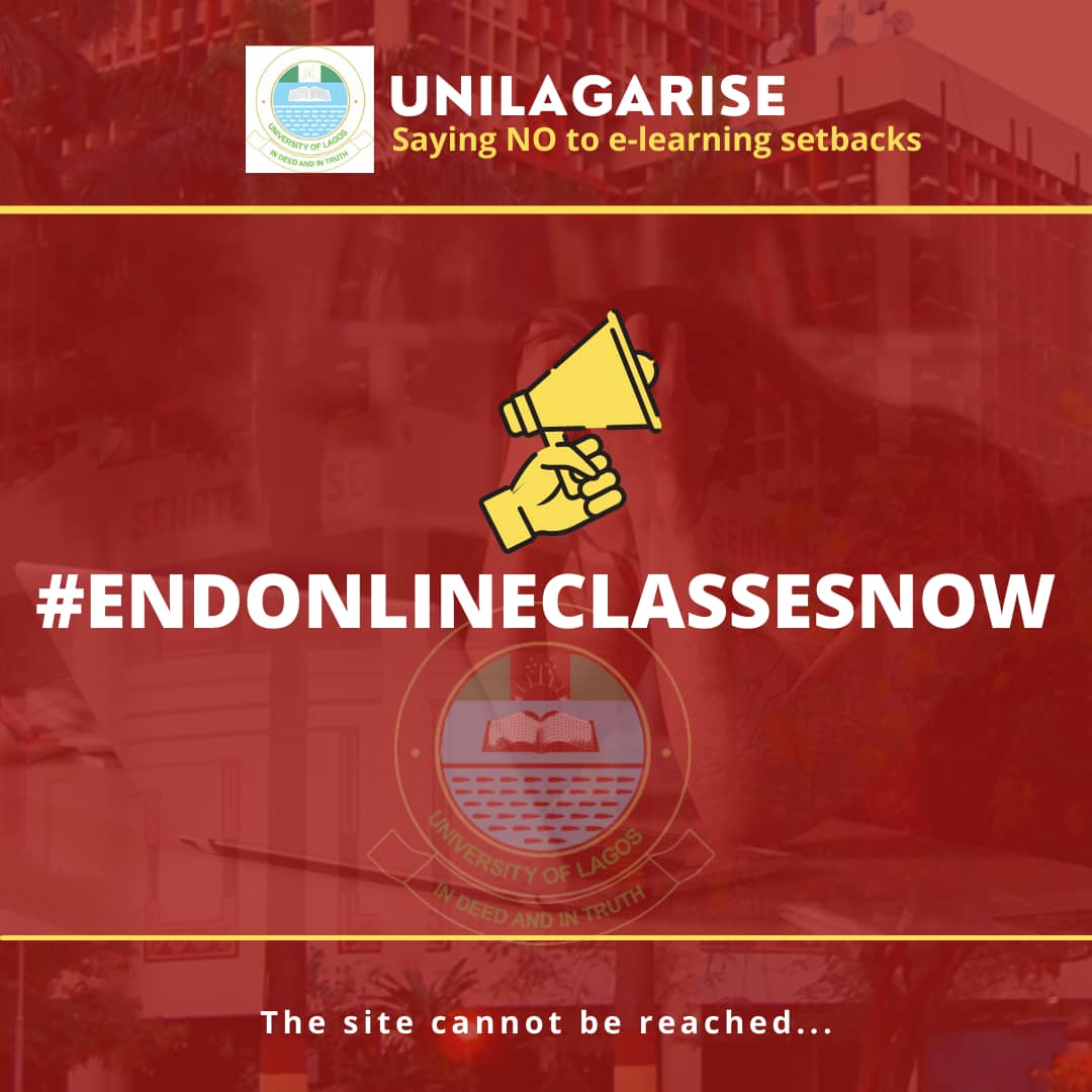 JAYchamp6's tweet image. #Endonlineclasses now
UNILAG