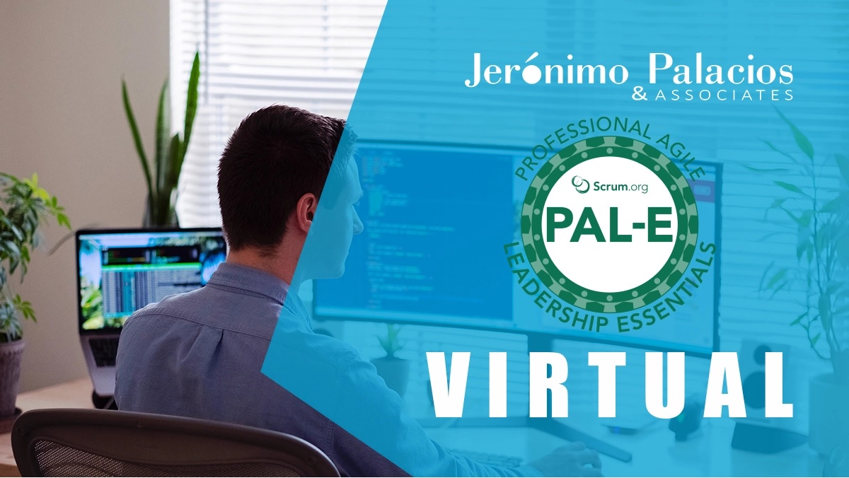 En breve celebramos una edición de Professional Agile Leadership en formato Virtual, ideal para managers en todas partes: jeronimopalacios.com/curso/professi…

#jerónimopalacios #agilismo #agilidad #losjeros #agile #scrum #liderazgo #leadership #pale #scrummaster #productowner #guíascrum