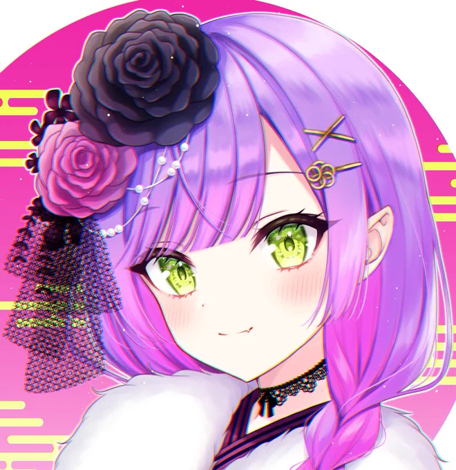 お正月衣装が可愛かった #TOWART #ホロライブ正月衣装 #常闇トワ 