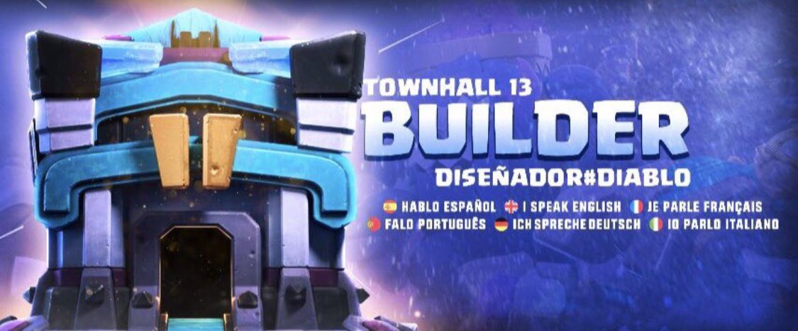 WELCOME BACK ⚒, vuelvo a estar DISPONIBLE de nuevo y con las pilas cargadas🔋, los mejores diseños de GUERRA⚔️ y SUBIDA DE COPAS🏆estan aquí , en vuestro Base Builder de confianza🔥

➖AGENDA ABIERTA📕!
➖Plazas limitadas✅!

+INFORMACIÓN 📩