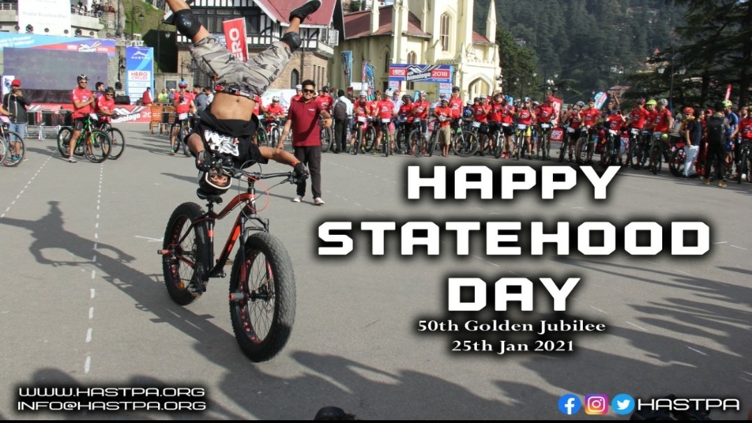 sudmohit's tweet photo. Congratulations felicitations on himachal day let us all pledge to work in our respective spheres to make our state the best in the country , we at Hastpa committed to the same over the last 16 years ! #hastpa #himachal #statehoodday https://t.co/6aNusWUFS8