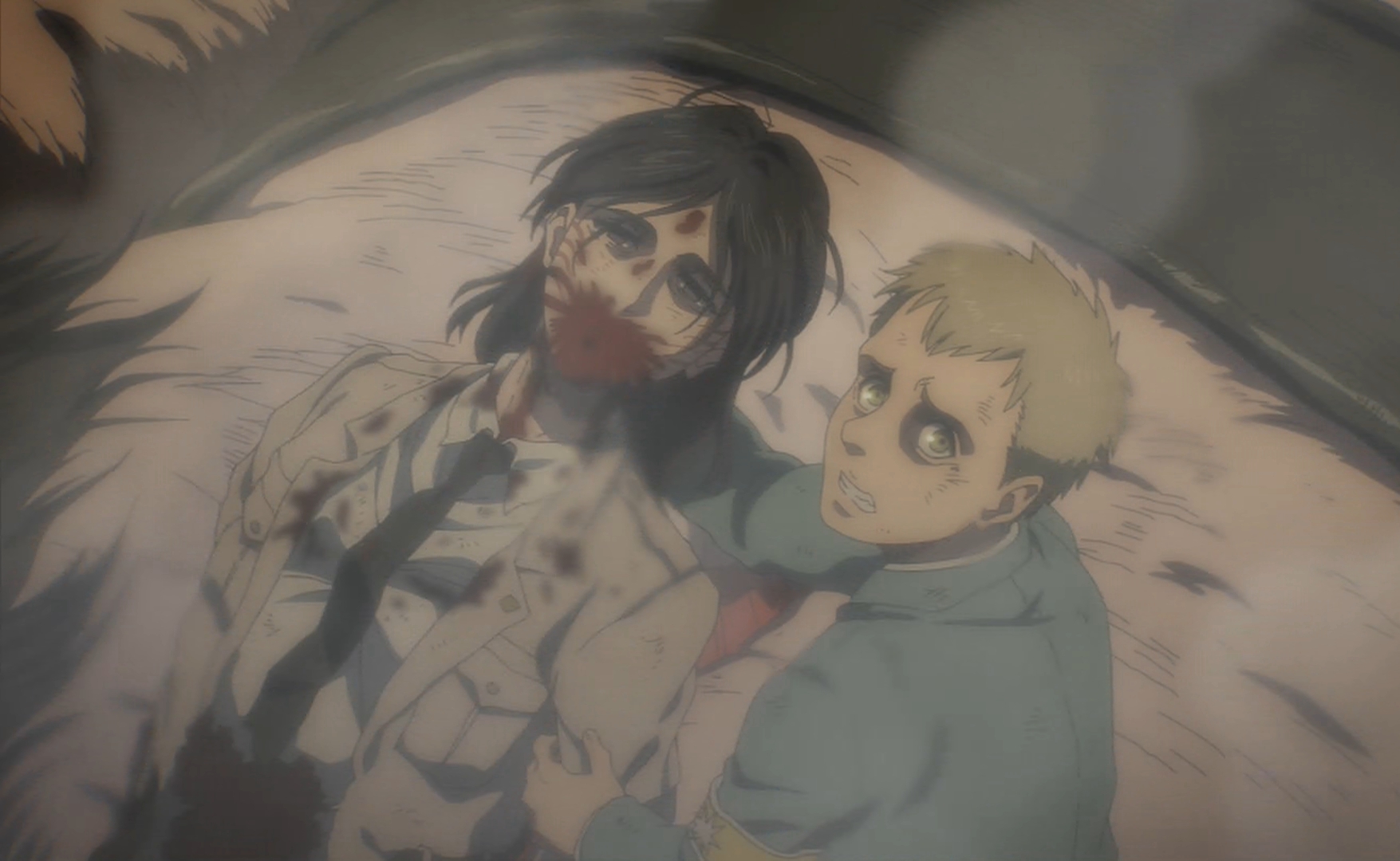 アニメマンガ名探偵すやまたくじ على تويتر 進撃の巨人 The Final Season 7話 エレン イェーガーは私の敵ではない ジーク のこのセリフからの怒涛の展開 絶体絶命と見せかけてからの搦め手の連続 パラディ島派でもさすがにこの残虐ファイトはマーレ側に同情しちゃう