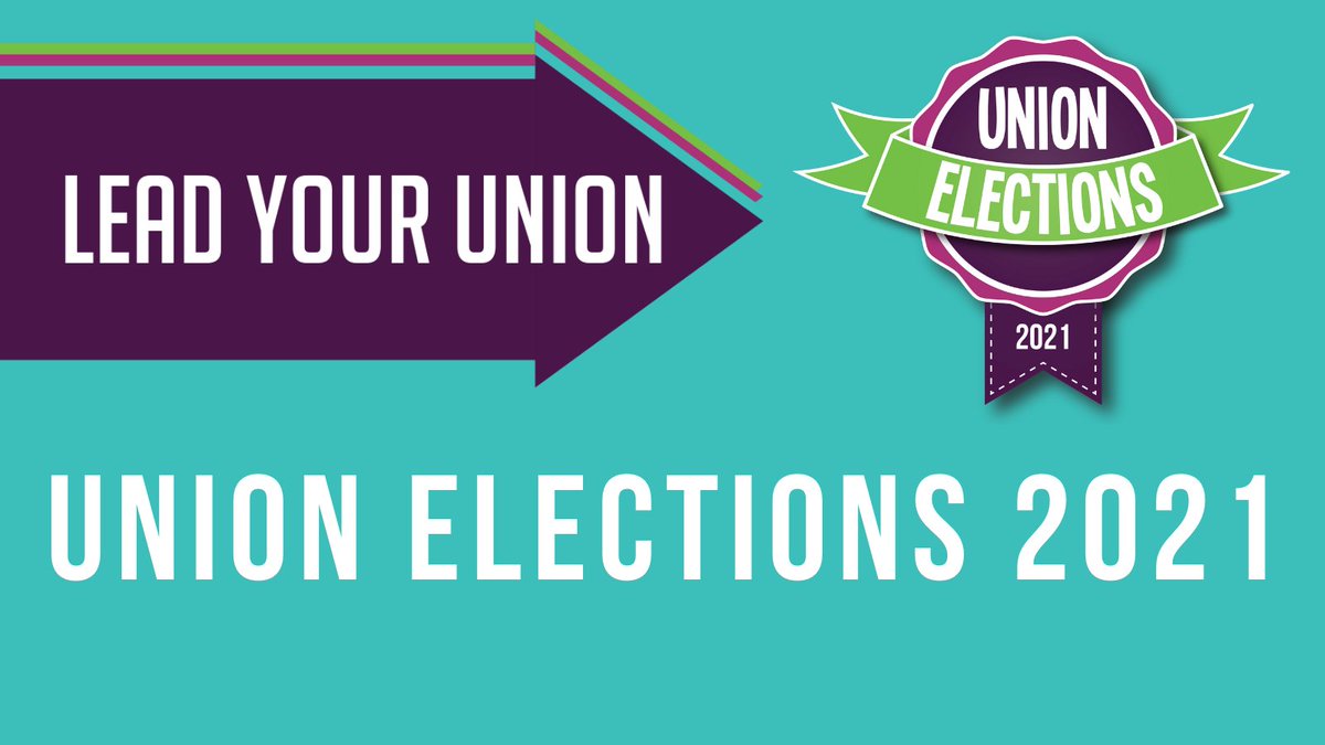 Union Elections are coming next month The student voice is louder and more listened-to than ever. This is your chance to be part of change for the better in an exceptional, different, but exciting year ahead. (1/4) http://stirlingstudentsunion.com/elections 
