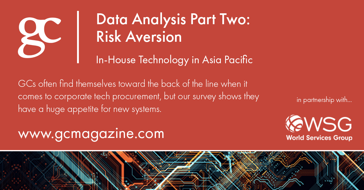 GC magazine in partnership with <a href="/WorldServsGroup/">World Services Group</a> takes you through the huge appetite for news systems within legal tech. Find out more here: gcm.ag/w1n #GClegaltechAsia #WSGInteractive #generalcounsel #asiapacific