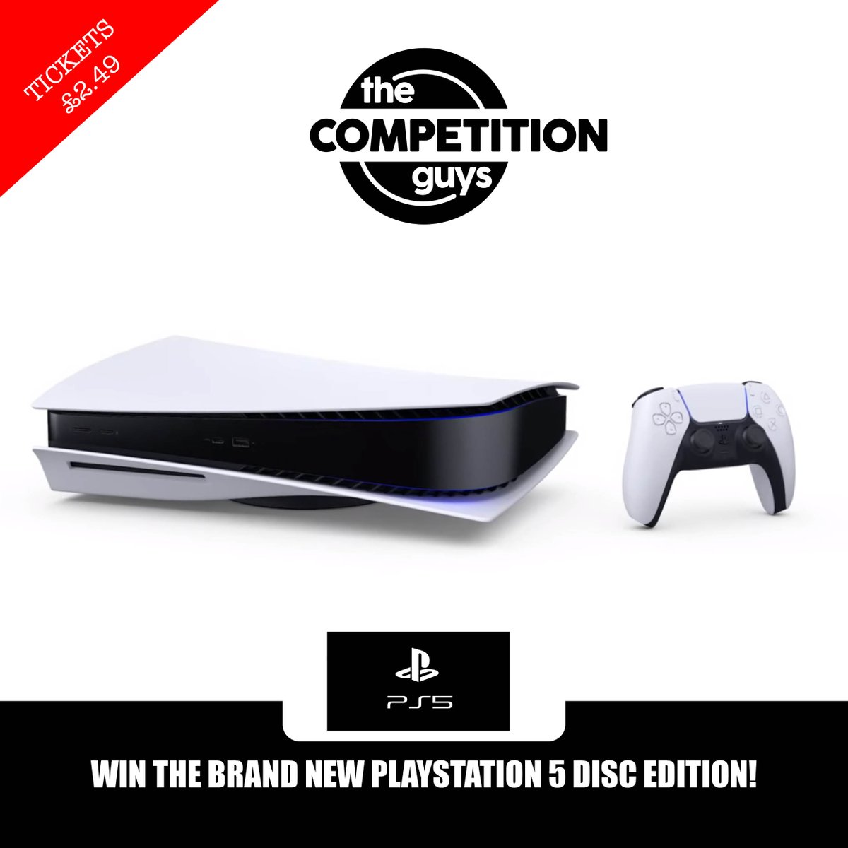 T_C_G_Official's tweet photo. This is your last chance to win the all new #PS5 which is still so hard to get hold of!!
Win it in just 5 Days!!!
https://t.co/du0htLqcEs
#winps5 #ps5competition #ukgamers #gamerscompetition #playstation5 #winplaystation5 https://t.co/F5YfgXqP9P